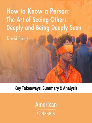 cover image of How to Know a Person